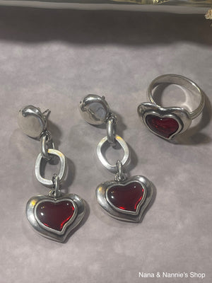 Heart ring by Andrea's Designer