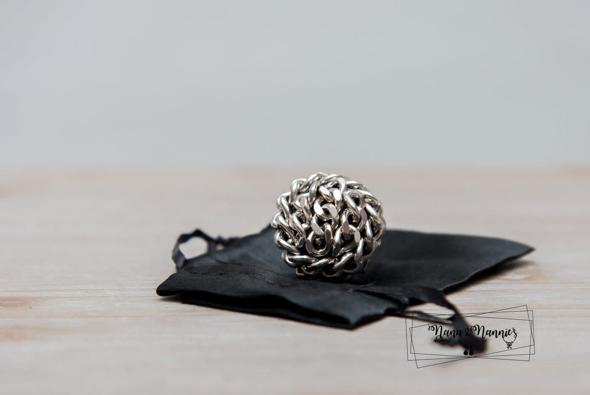 Rounded italian ring