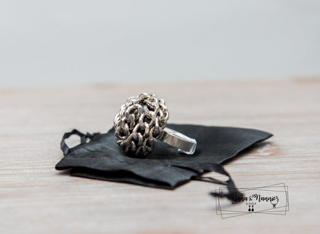 Rounded italian ring