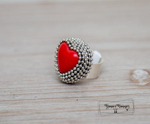 Heart ring (italian designer)