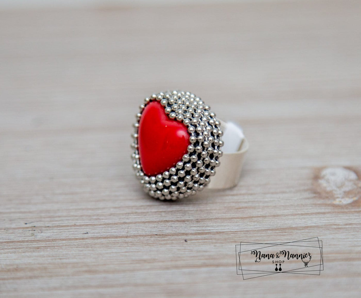 Heart ring (italian designer)