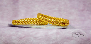 Summer Bless bracelet, braided (trenzada) thin & wide